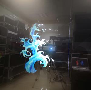 Quality 3 D Adhesive transparent film for projection screens on glass , 1.52x30m wholesale