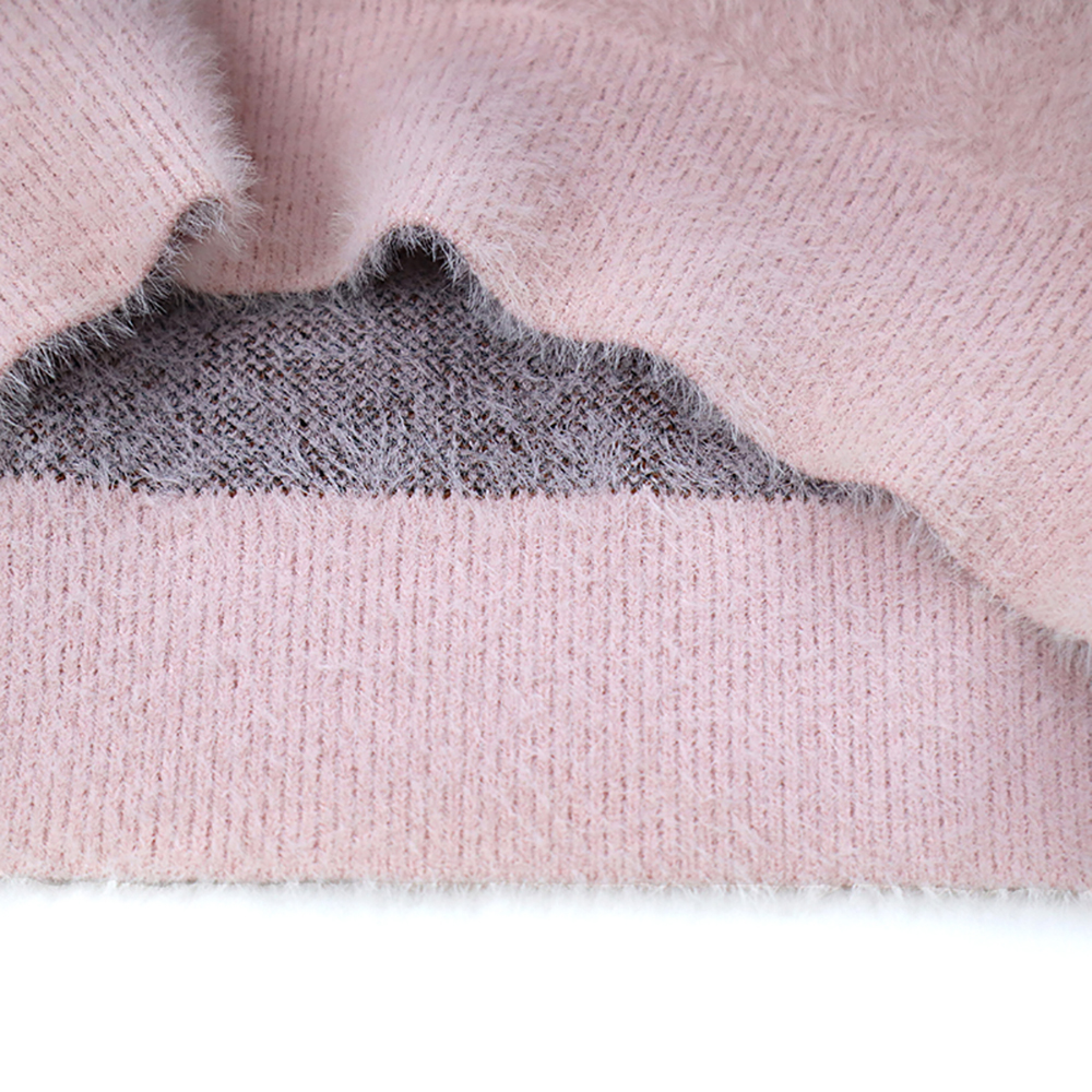 Autumn and winter new children's Jacquard knitted sweater fashion baby simple Pullover Sweater Top