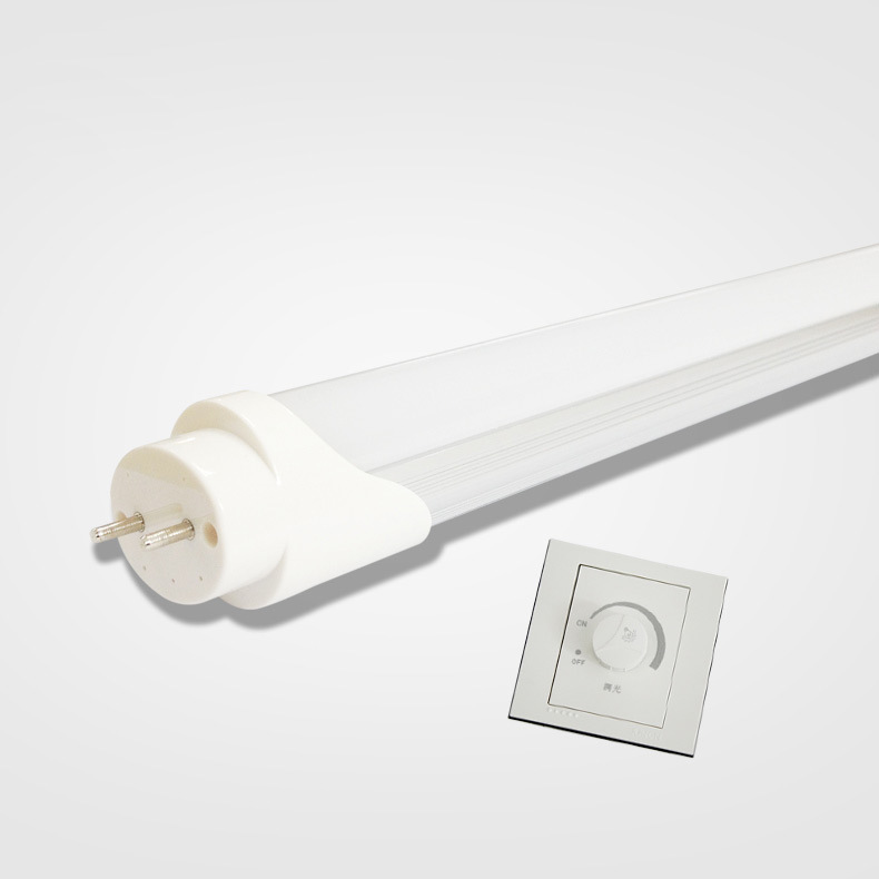 Dimmable 18W 1.2m led T8 tubes 4FT split 18W led tube lamp 1200mm SMD2835 T8 tubes indoor lighting AC110V / 200-240V