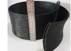Quality Abrasion Resistant Electrical Braided Sleeving PET Material For Cable Protection wholesale