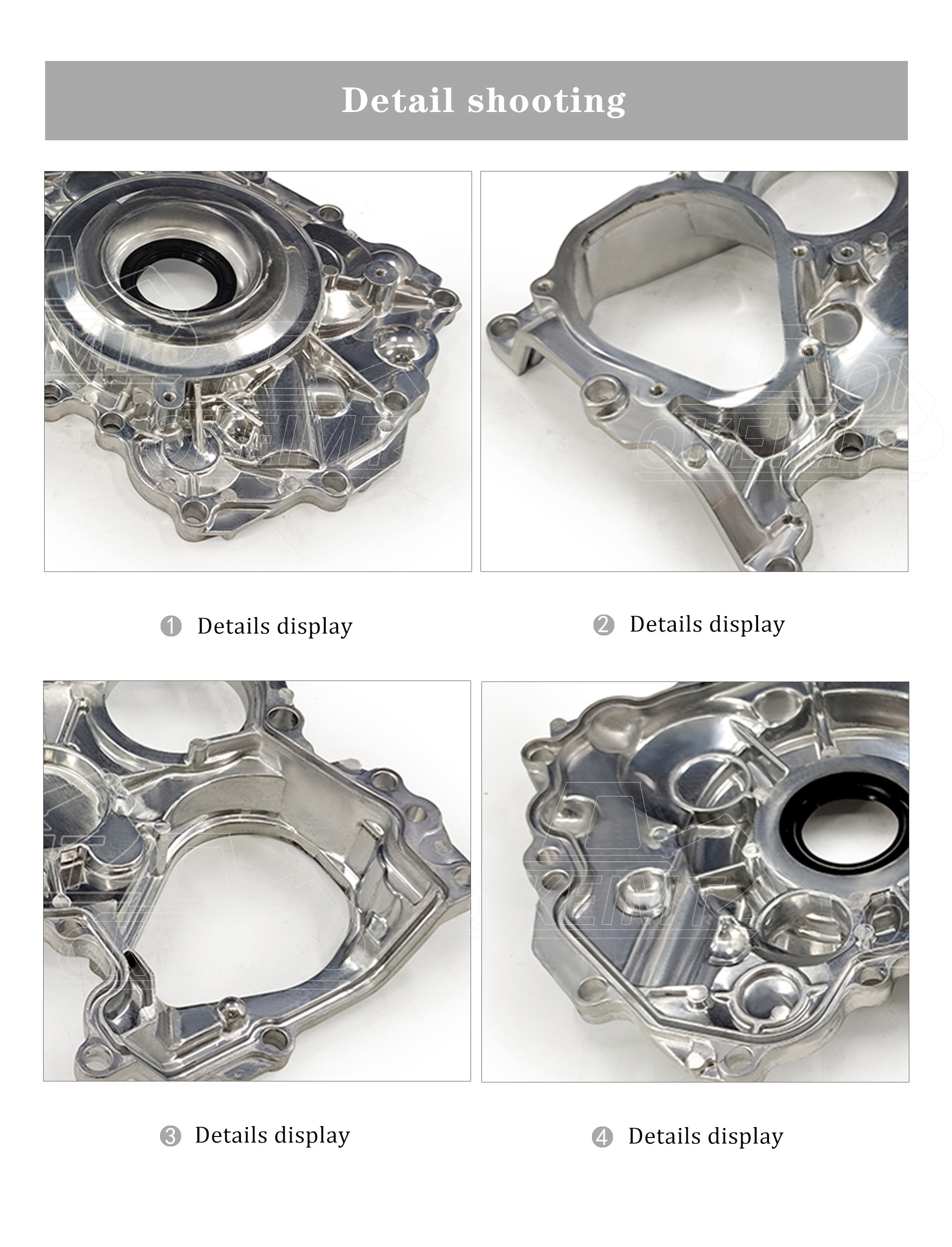 8982283361 C8974354400 Timing Chain System Cover for ISUZU DMAX MUX 4JJ1