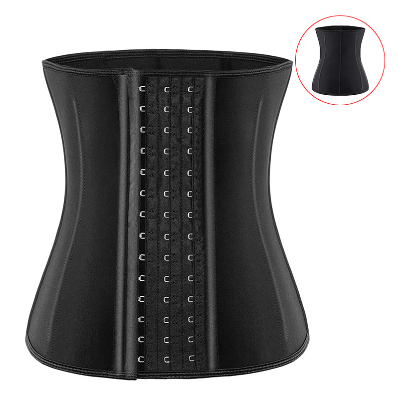 Girdle Tummy Control Waist Trainer Polyester Material With Steel Extender