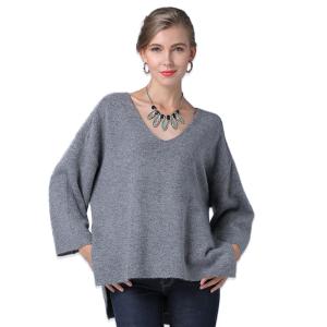 Quality Women s Long Sleeve Side slit Top free size with Hand Wash Care Instructions for Spring autumn wholesale