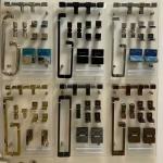 SUS201/304 Stainless Steel Frameless Shower Door Hinges Customizable