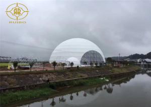 Quality Snow Load Geodesic Dome Tent Steel Structure For Fashion Show Exhibition wholesale