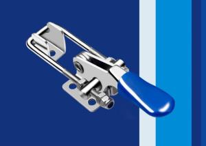 Quality 163kg Solid Wood Blue Handle Latch Type Toggle Clamp wholesale