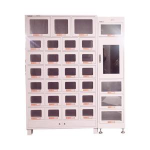 China Touch Screen Smart Locker Vending Machine For Snacks Food Cans Toys Candle on sale