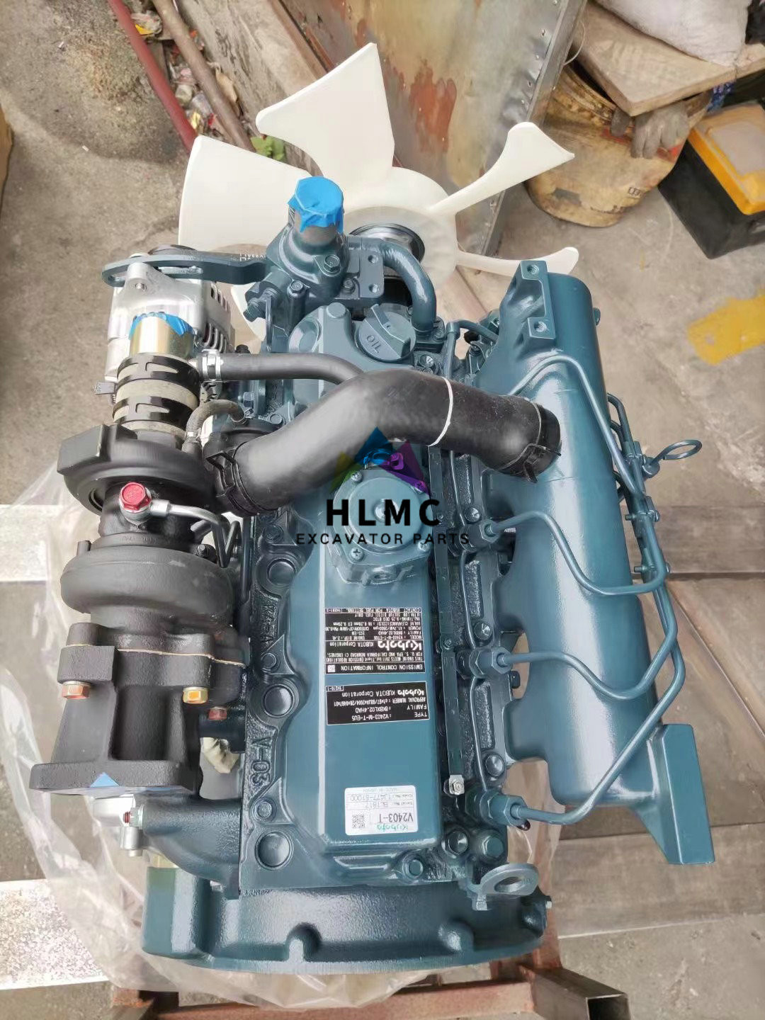 V2403T V2403 V2403-M-DI-T-E3B Diesel Complete Engine KX155-3 KX155-5 KX161 For Mini Excavator