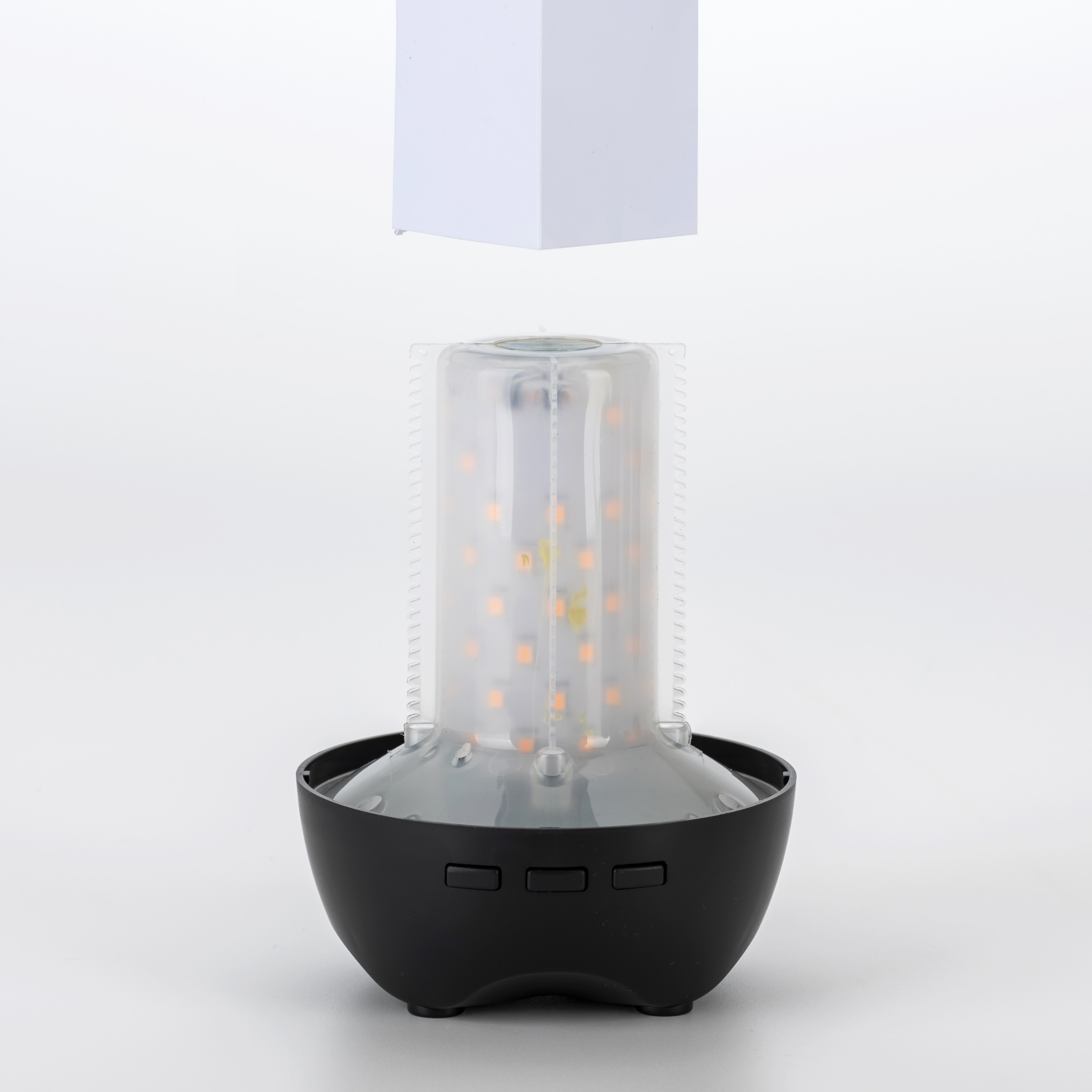 OEM/ODM Logo Bluetooth Speaker Flame Light UV LED Camping Lamp Rechargeable Mosquito Moths Gnats Catcher Flying Insects Sticky Trap