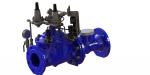 Non Revenue Water Blue Water Pressure Control Valve With Battery Controller