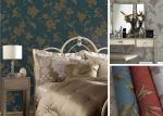 Moisture Resistant European Style Wallpaper Durable PVC Wallpaper For Bed Room /