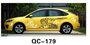 Quality Custom Car Body Sticker QC-179I / Water Proof Car Decoration wholesale