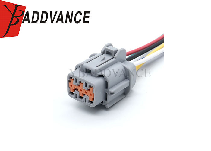 6189-1175 6 Pin Car Headlight Female 2.2MM Electronic Automotive Wire Harness For Nissan Teana 6188-0560
