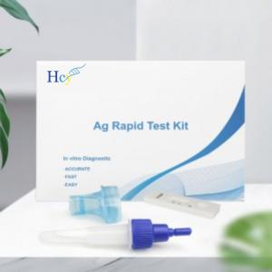 Quality Nasal Swab Covid-19 Antigen Detection Kit ABS Stick 93% High Sensitivity wholesale