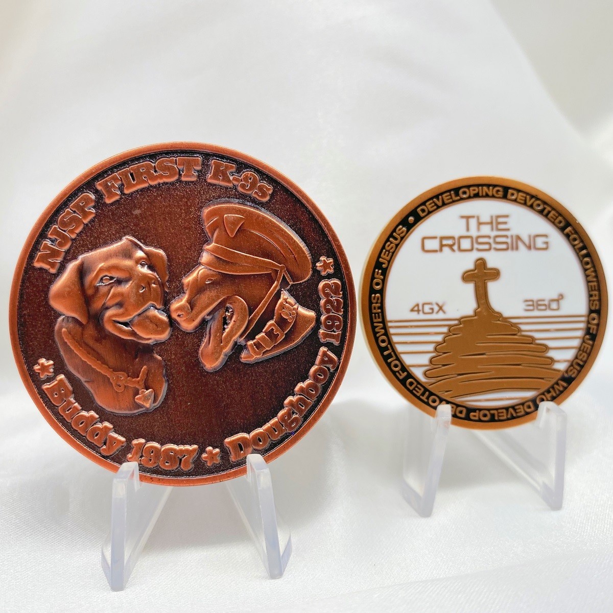 Custom Metal Brass Copper Bronze Challenge Coin Laser Logo Print blank gold Coins for Engraving
