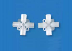 Quality 1/4 - 28UNF Thread Tee Plastic Connectors Female Thread Adapter wholesale