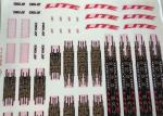 Multipurpose Water Decals For Furniture Decoration Heat Sensitive