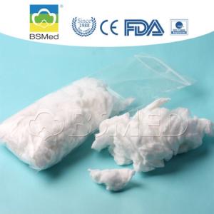 No Stain Bleached Absorbent Cotton No Flying Fibre