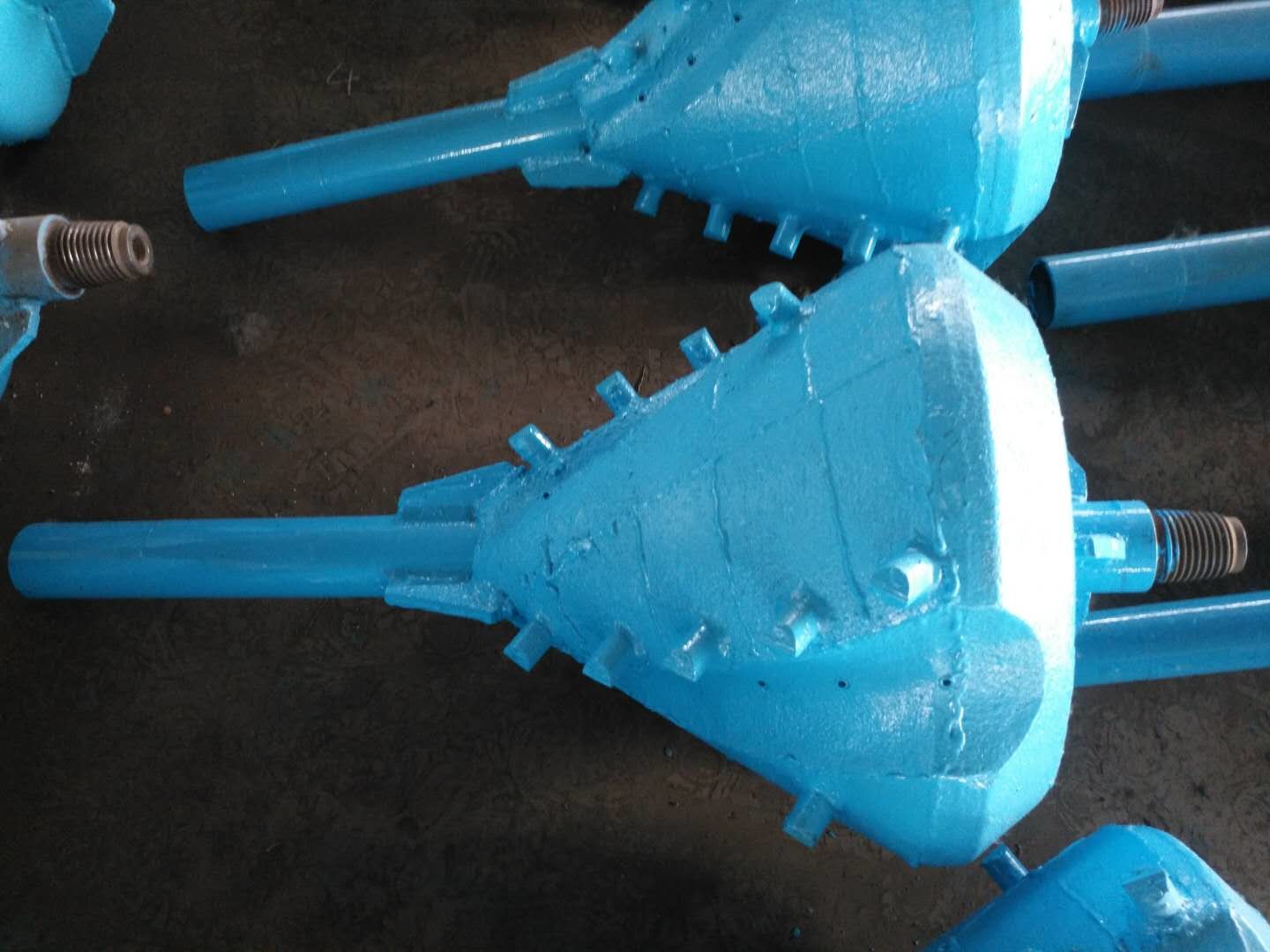 OD 200mm Fluted reamer is used for HDD reaming high steal grade
