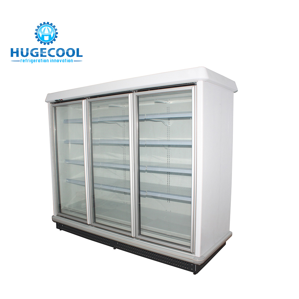 R404a Supermarket Multideck Display Fridge Electric Defrost For Commercial
