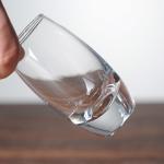 Colored Bottom Oval Shaped 9cl 3oz Shot Glasses