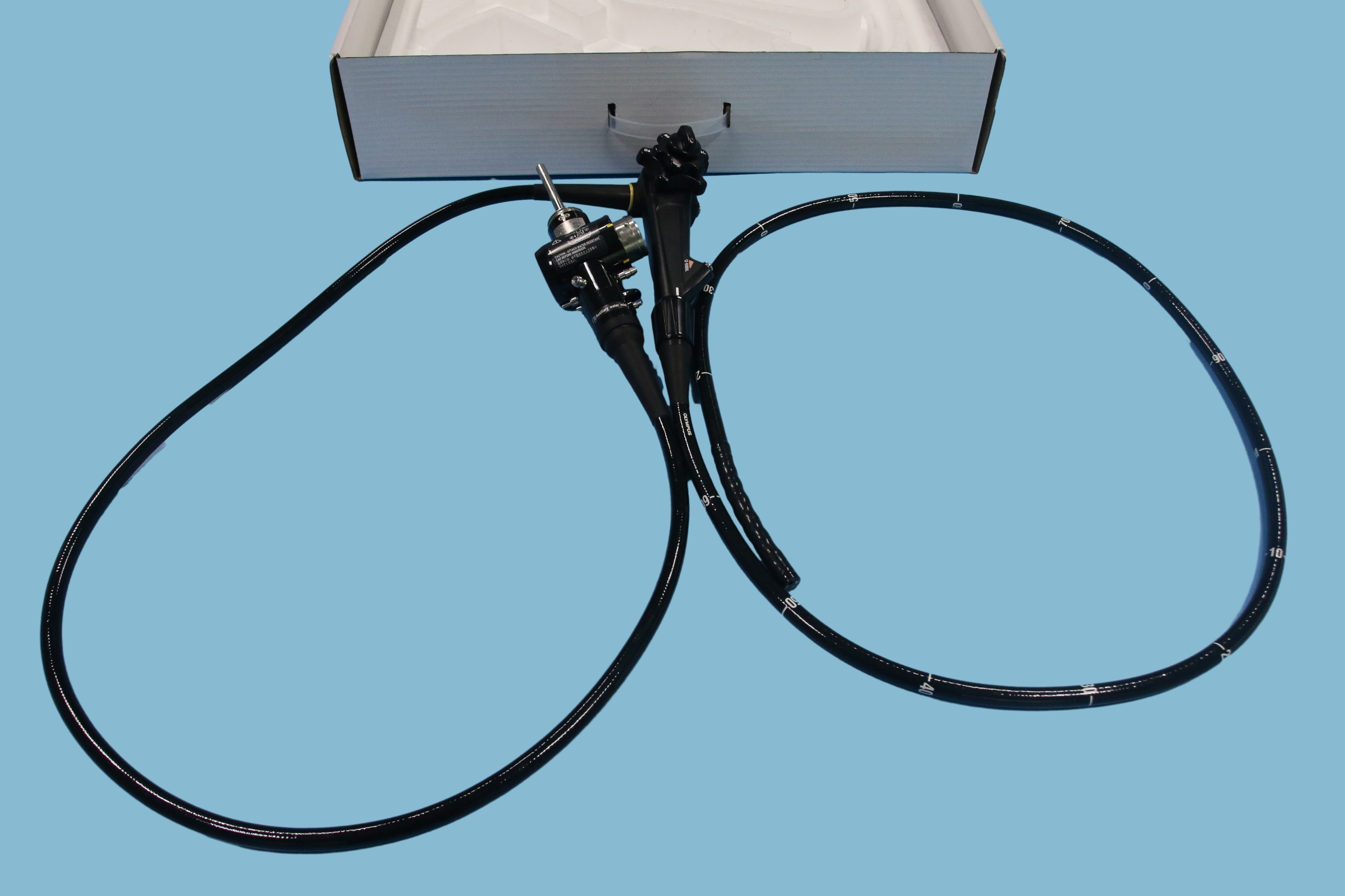 CF-H180AL Flexible Endoscopy Colonoscope Flexible 170 Degree FOV 12.8mm OD 1680mm WL