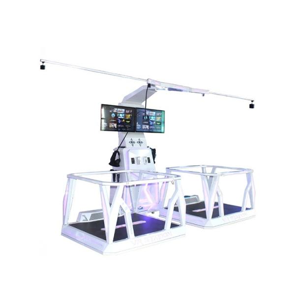 Cheap HTC Vive Glasses Shopping Mall VR Station 2 Players Game Machine 3.8x2.1X2.4M for sale