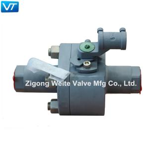 Quality 300lb Full Bore And Reduced Bore Ball Valve 1x3/4 Inch ASTM A105N wholesale