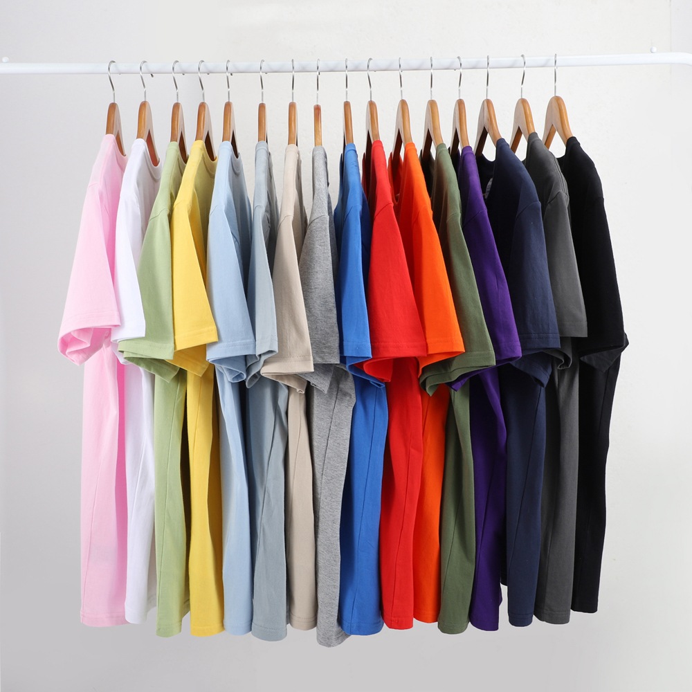 OEM ODM Men's T-Shirts with Custom Logo and Classic Style 100% Cotton Oversized Shirt