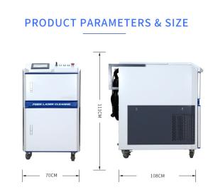 Quality Air Cooled 100w Laser Cleaning Machine Laser Rust Removal Cleaning Machine wholesale