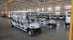 8 Seater Golf Hunting Cart 30 KM/H Battery Operated Electric Golf Buggy Logo