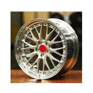 Quality Chinese Alloy wheels 2pcs forged custom design auto parts 5holes 18inch alloy wheels with factory price wholesale