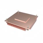 Electronic Skived Fin Heat Sink Screw Mount Customized Heat Sink Precision
