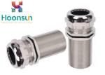 M25 Metal Length Type Brass Cable Gland , Waterproof Cable Gland For 13-18mm
