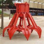 CE 8-15m3 Crane Grab Excavator Flip Up Grab Bucket Bar Machine