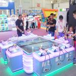 10 Players Kids Arcade Machine / Indoor Fishing King 10p Amusement Arcade Game