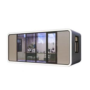 Quality 20FT Prefabricated Luxury Capsule Apple Pod Modular Stylish House wholesale