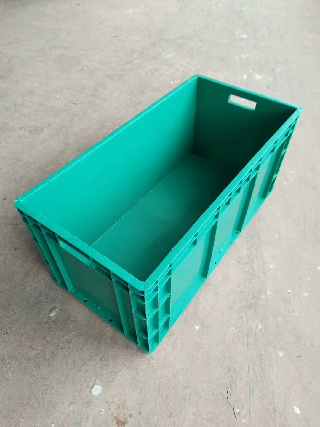 Virgin Impact - Resistance Polyethylene Euro Stacking Containers 800*400 mm For Divider Storage And Transportation