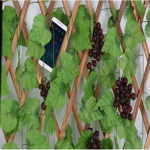 Quality 2.3m Fake Ivy Leaves Garland Vine Creeper Grape Foliage Carton Packing wholesale