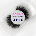 Reusable Real Mink Eyelashes Multi - Layered Natural Black Color DHL Shipping