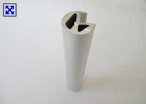 Quality Custom Hollow Bar Extruded Aluminum Profiles ISO Compliant For Machinery Assembly wholesale