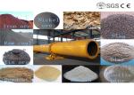 Three cylinder 3.5RPM Drum Drying Machine Ore Slag Clay Cement Dryer