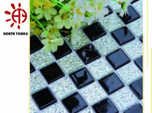 Quality HTY - TC 300 300*300 Natural Stone Metal Ceramic Mosaic Tile Selling Foshan Coating Factory wholesale