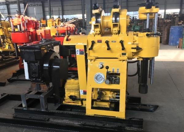 Lightweight Borehole Machine 200m Drilling Depth 15kn Lifting Force 50mm