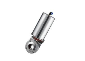 Quality 3 Inch Pneumatic Butterfly Valve Stainless Steel High Corrosion Resistant wholesale