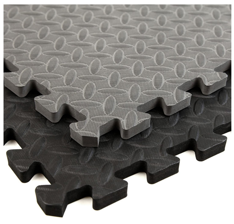 Eva Gym Soft Extra Mat Thick Anti Fatigue Interlocking Foam Tiles For Laundry Room Flooring, Kitchen Mats