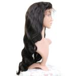 Brazilian Human Hair Lace Front Wigs Body Wave Full 150% Density