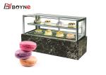 550W Cake Display Case Apron Panel Marble LED Interior Lighting