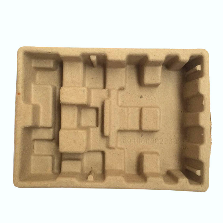 Factory Sale Molded Pulp Tray Packaging Recycled Pulp Paper Packaging For Electronics