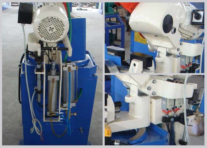 Easy Operation Pneumatic Pipe Cutting Machine Semi Automatic High Control Accuracy